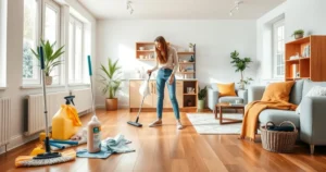 how to clean house