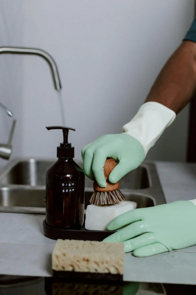 how to deep clean  kitchen-1