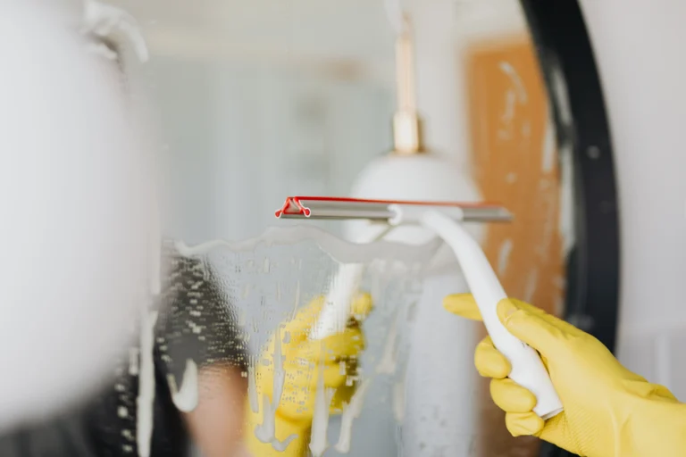 how to remove hard water stains from glass